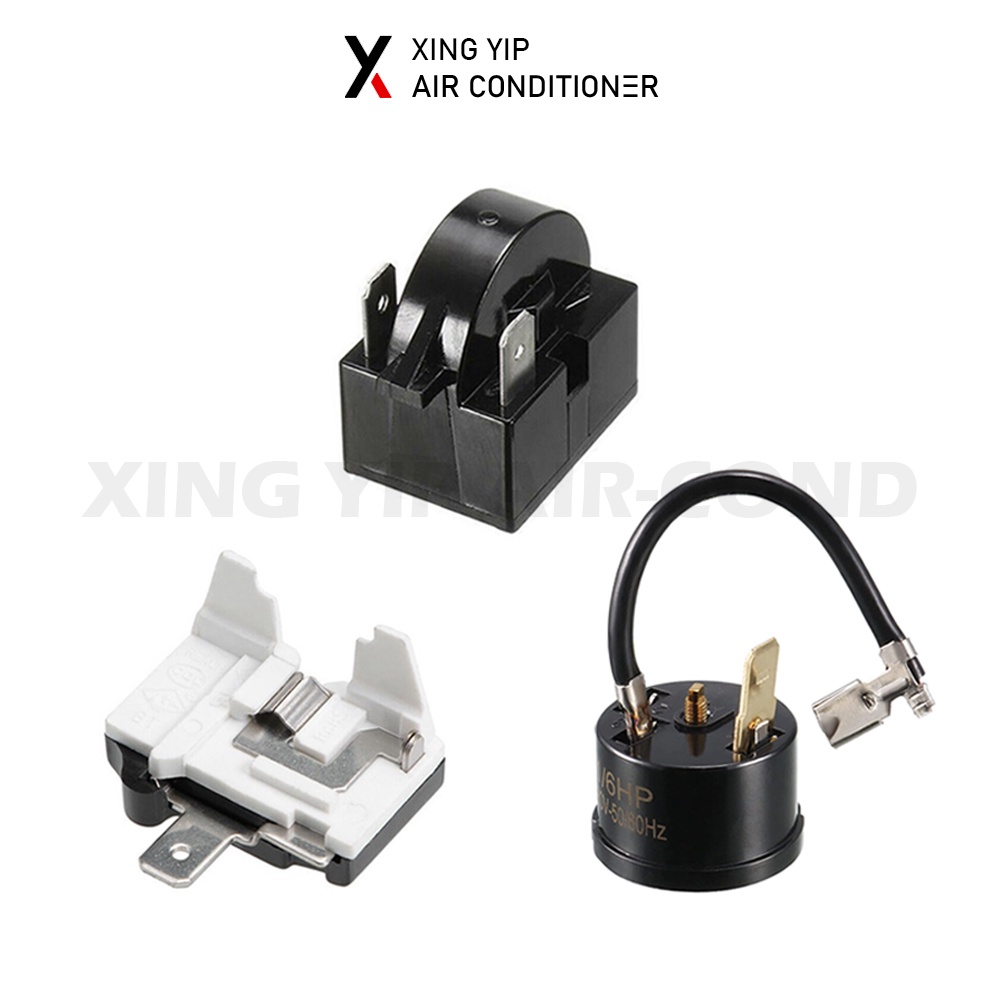 Compressor Overload Protector & Relay For Refrigerator / Fridge ...