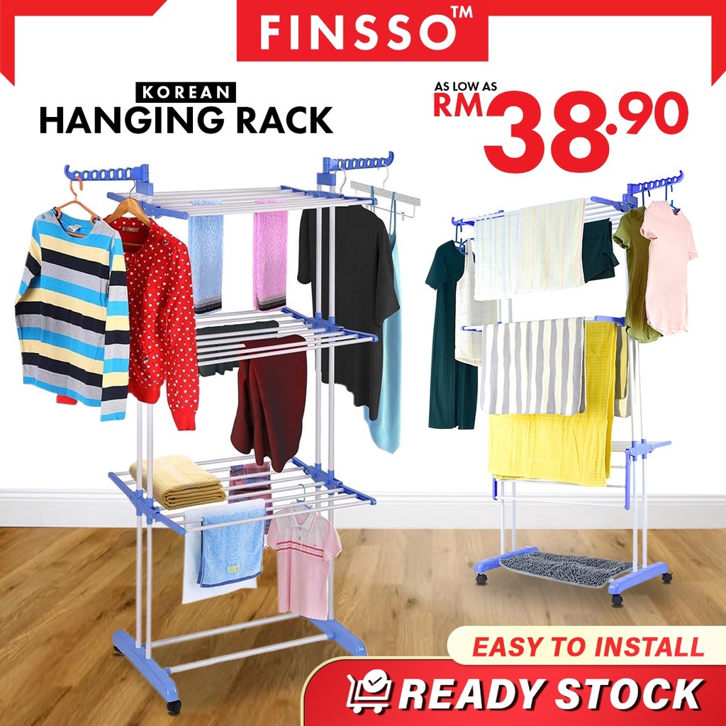 Hanger rack online shopee