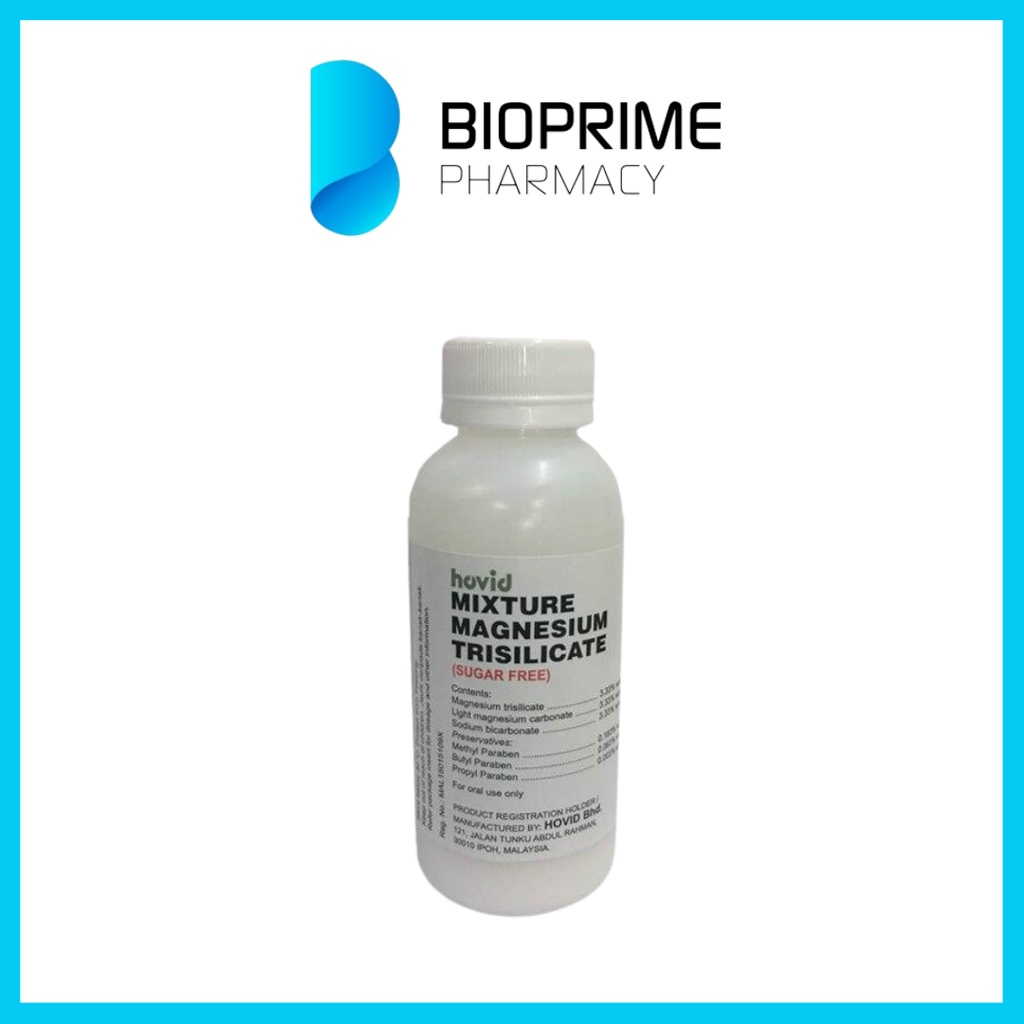Hovid Mist Magnesium Trisilicate (MMT) 120ml Shopee Malaysia