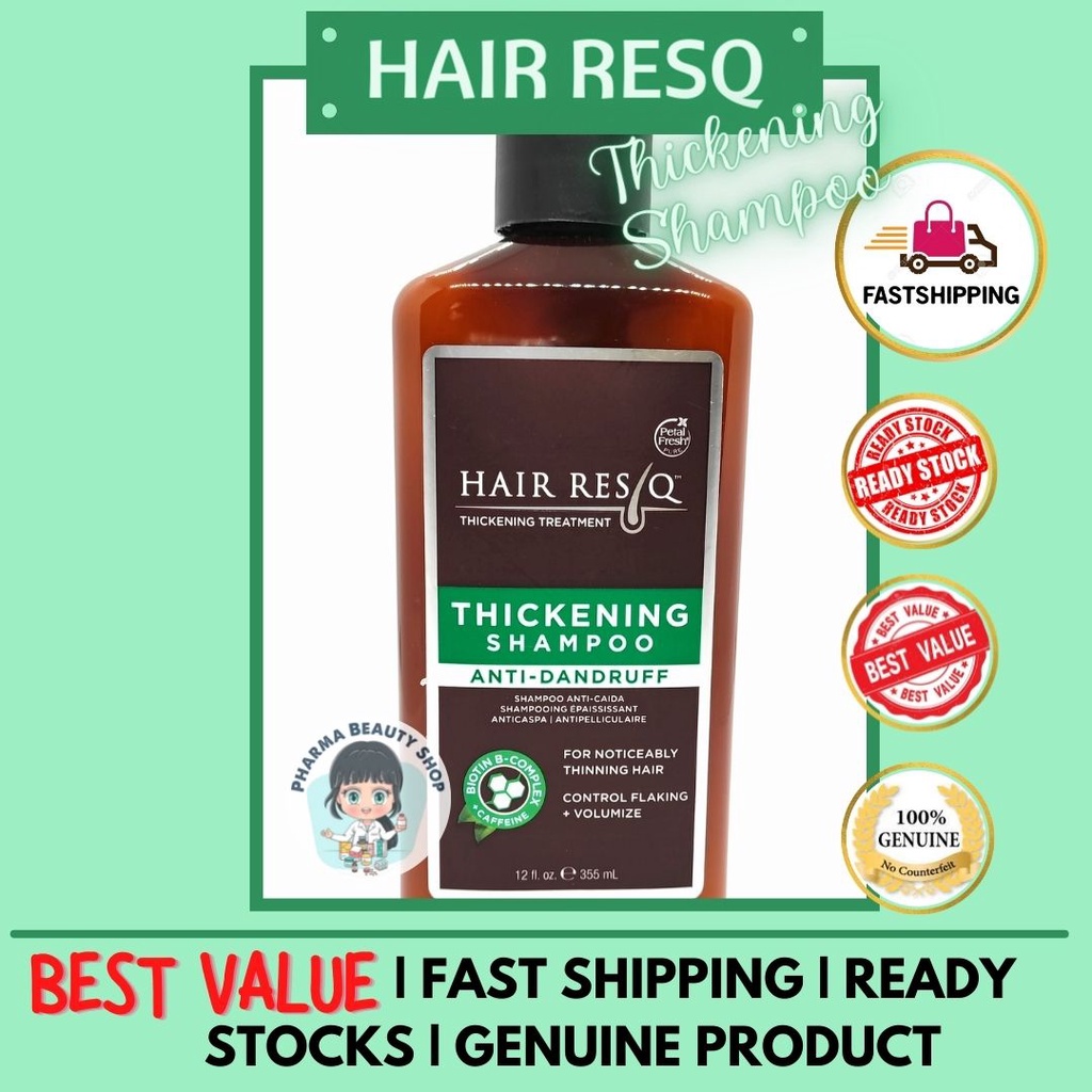 Petal Fresh Hair ResQ Thickening Shampoo (Anti-dandruff) 355ml ...