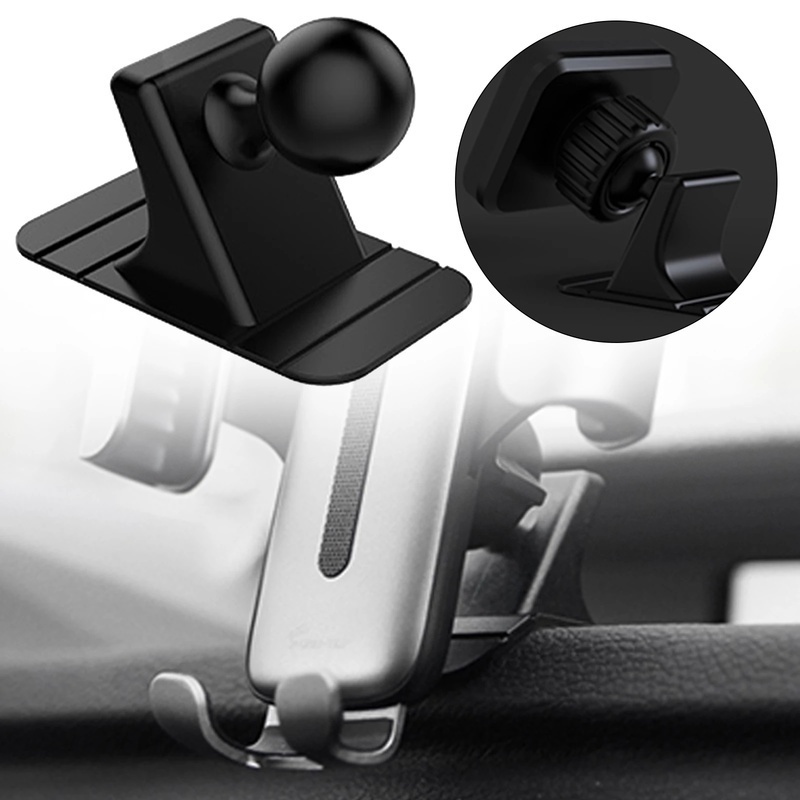 thumbnail image 2 of Adhesive Base Phone Mount Double 17mm Ball Joint Adapter Stable Car Kitchen Office Installation 2 of 13