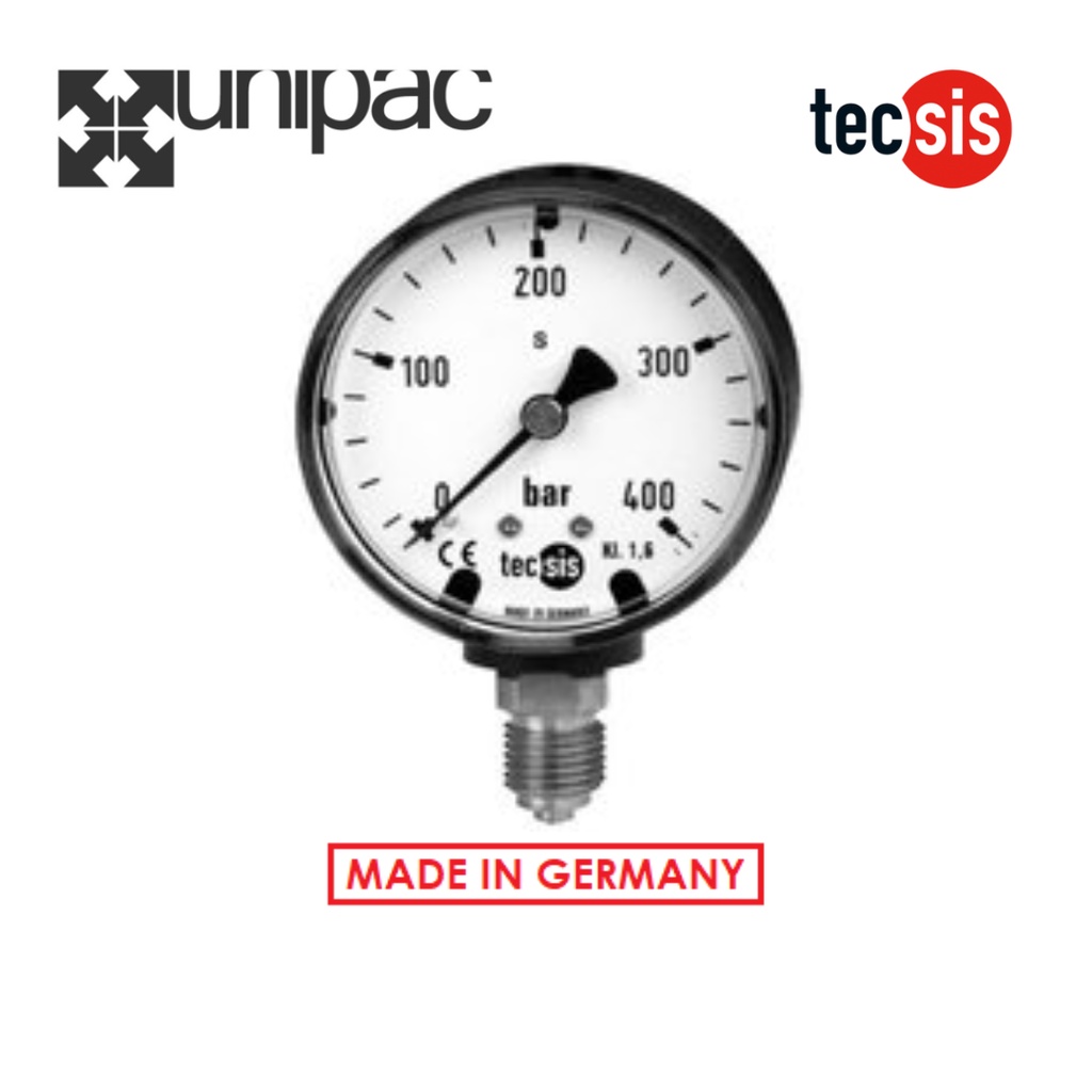 Pressure Gauge Tecsis Utility Compound Gauge P1444 Shopee Malaysia