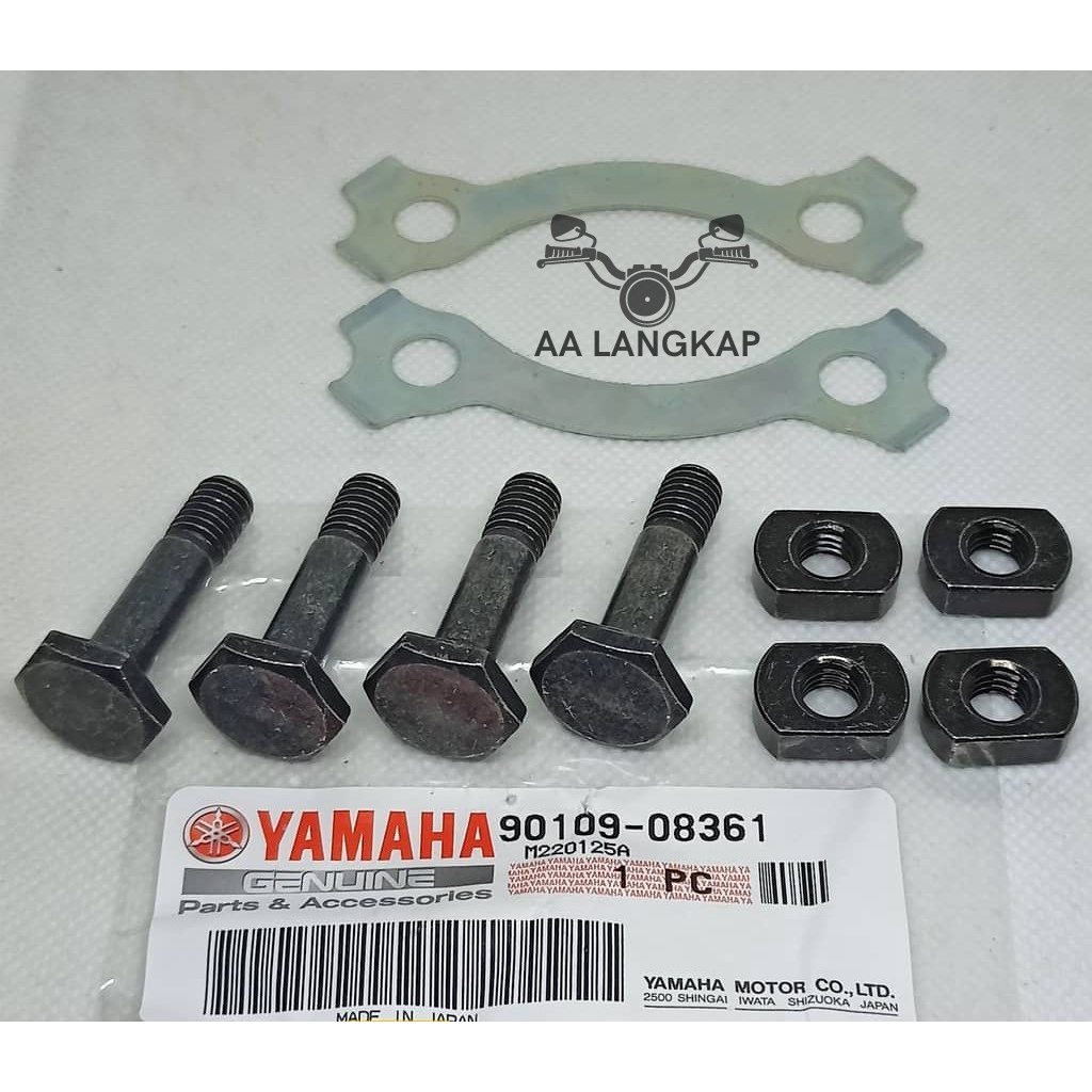Yamaha RXZ Skru Washer Nut Spoket Sproket Sprocket Original Japan (1pc ...