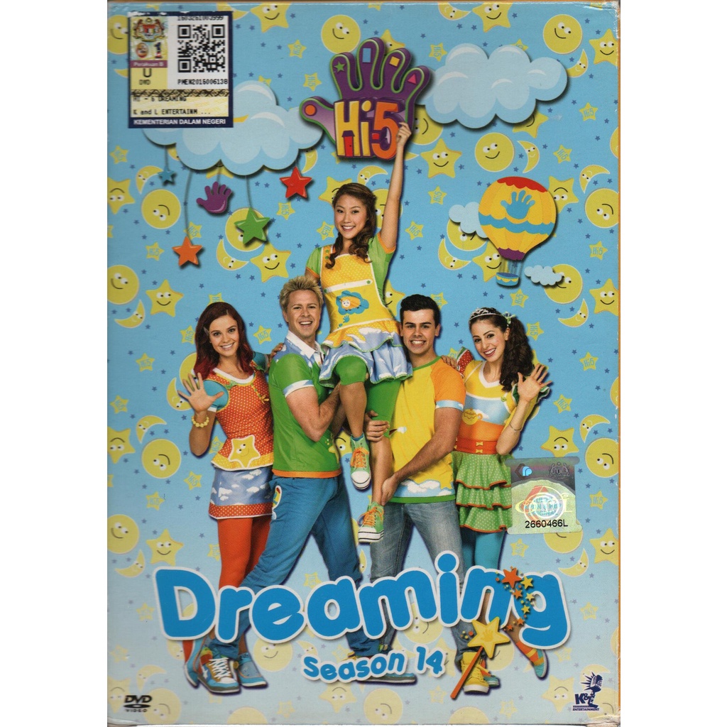 English Education DVD Hi-5 Season 14: Dreaming (5 Episodes) | Shopee ...