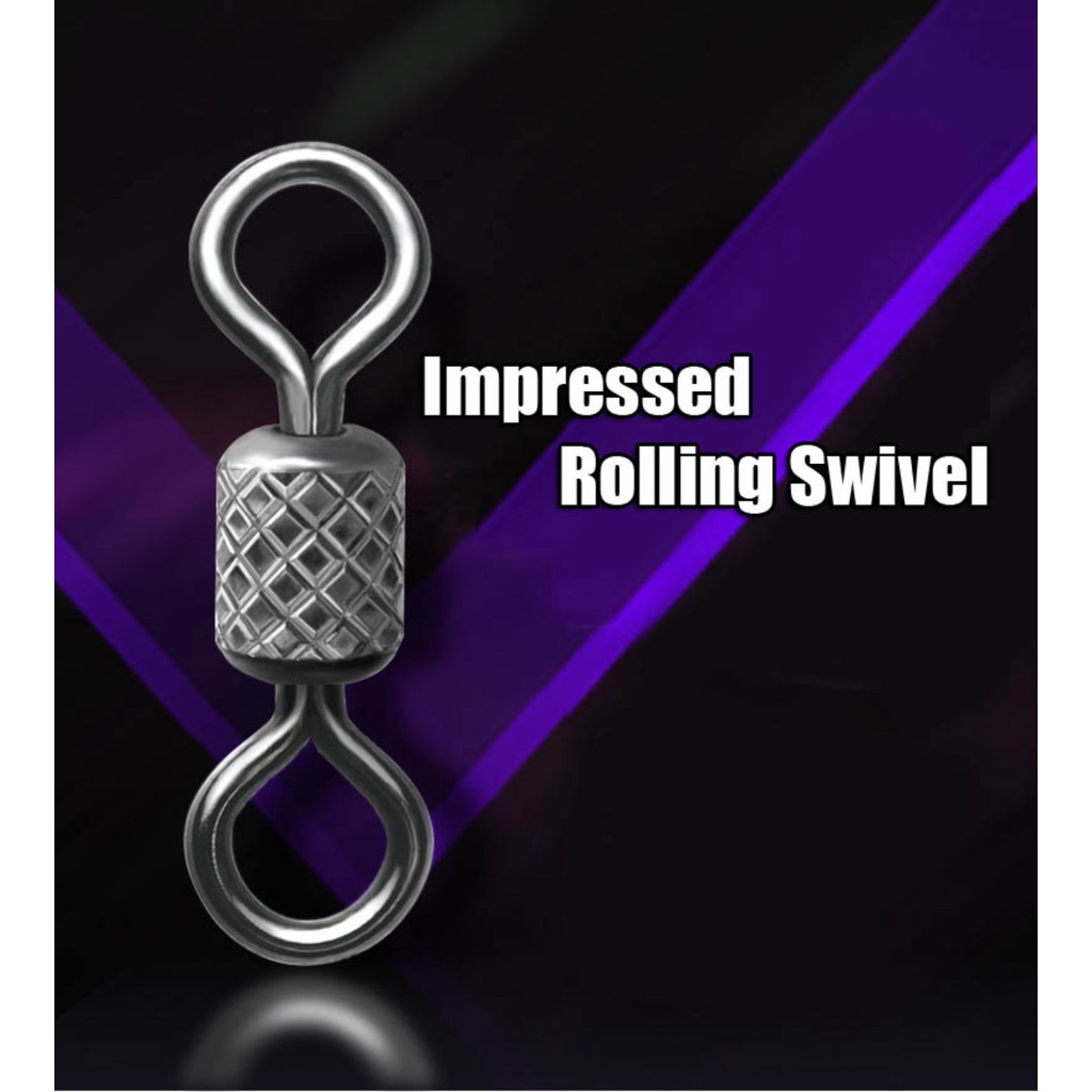 Yongmao Heavy Duty Impressed Rolling Swivel Fishing Barrel Bearing ...
