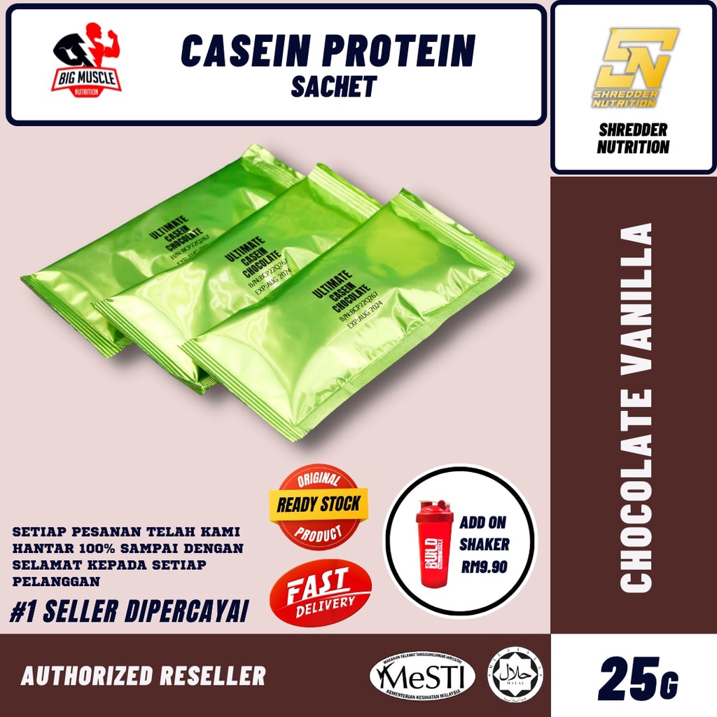 Casein Protein Sachet (Trial Pack) Shopee Malaysia