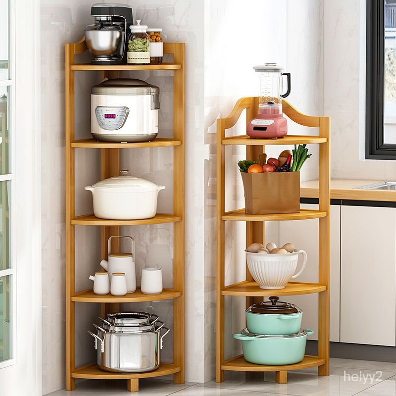 Kitchen corner shelf wooden partition bedroom living room bathroom