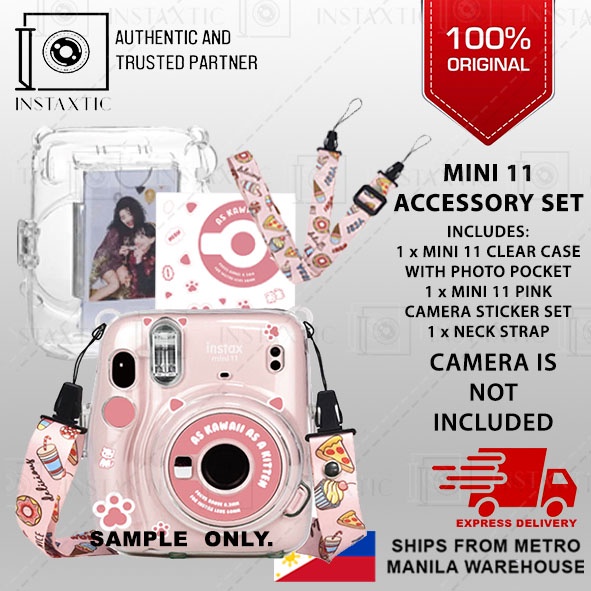 INSTAXTIC Instax Mini 11 Accessory Set (CAMERA IS NOT INCLUDED ...