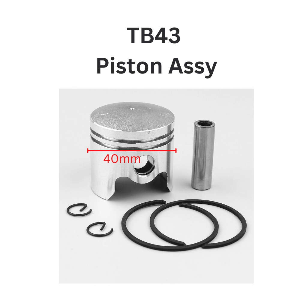 STmachinery - TB43/TL43/TU43 Piston With Ring assy (40mm) | Shopee Malaysia