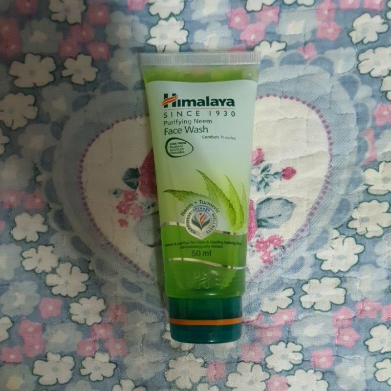 Himalaya Purifying Neem Face Wash 50ml (Expiry Date02/2023) Shopee