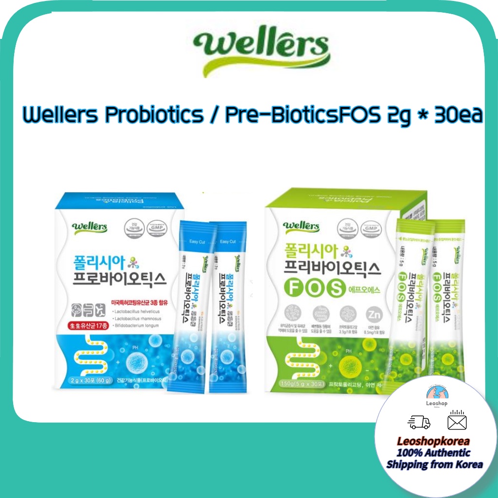 Korea [Wellers] Probiotics Prebiotics Zinc Fructo oligosaccharide