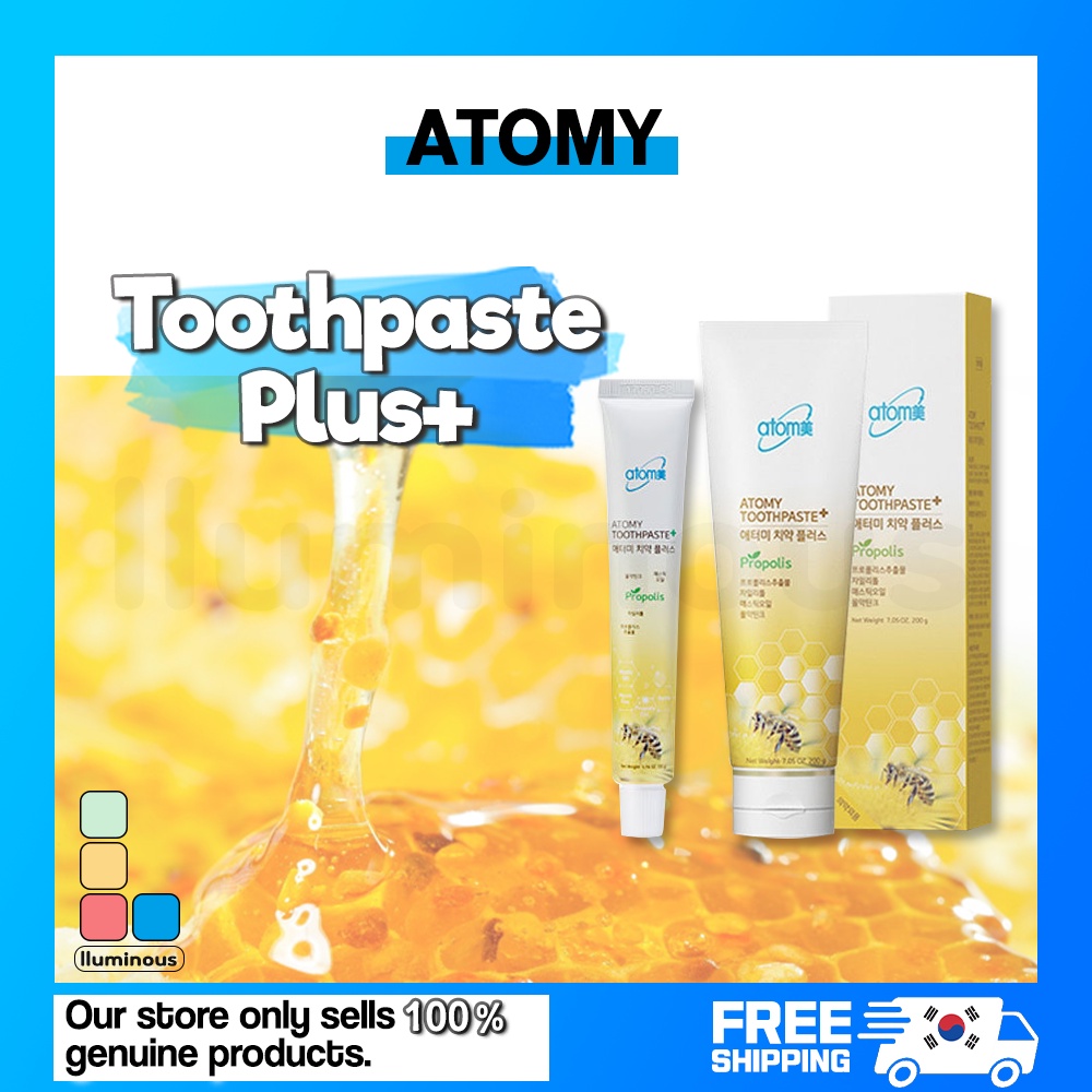 [Atomy] Toothpaste Plus+ 50g / 200g Shopee Malaysia