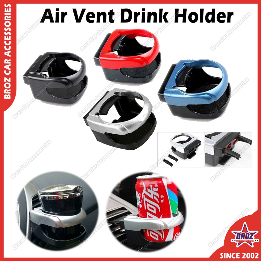 Useful Car Air Vent Drink Holder Aircond Perfume Holder Tin Bottle Beverage  Cup Tea Coffee Vanzo Carall Pemegang Cawan