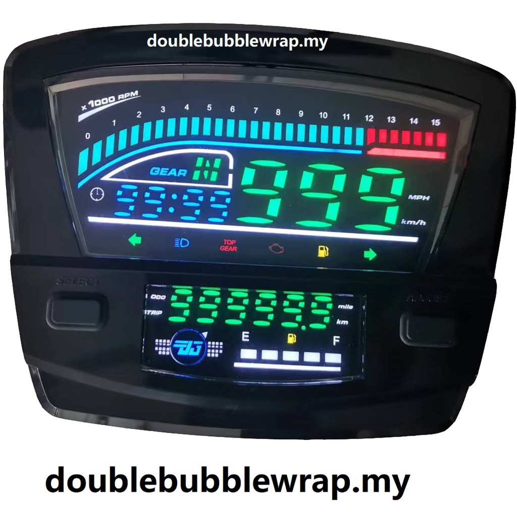 HONDA EX5 LCD Digital Meter Second Generation Meter Digital Electronic Speed Meter For HONDA EX5 HIPOWER EX5 DREAM Shopee Malaysia