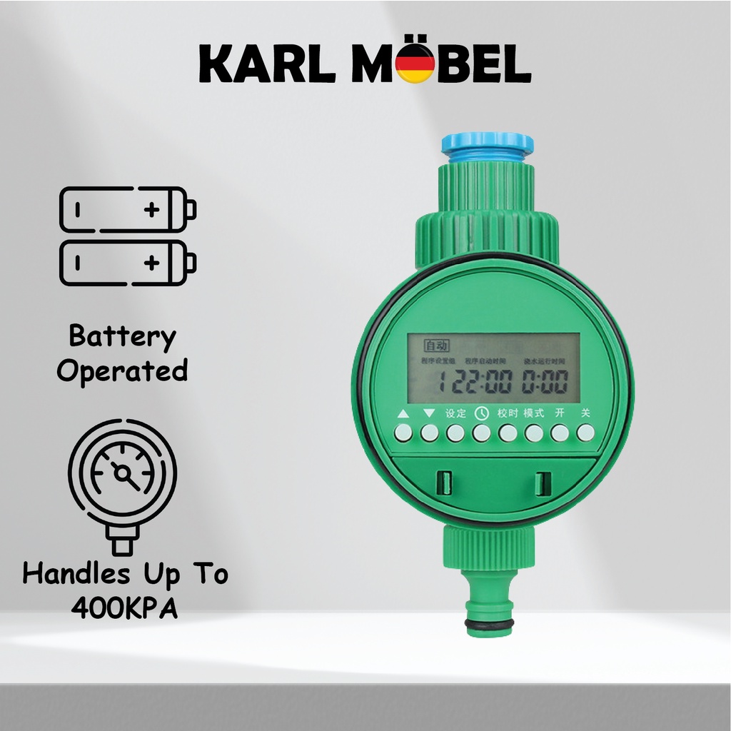 Sprinkler Water timer Garden irrigation automatic Digital watering ...