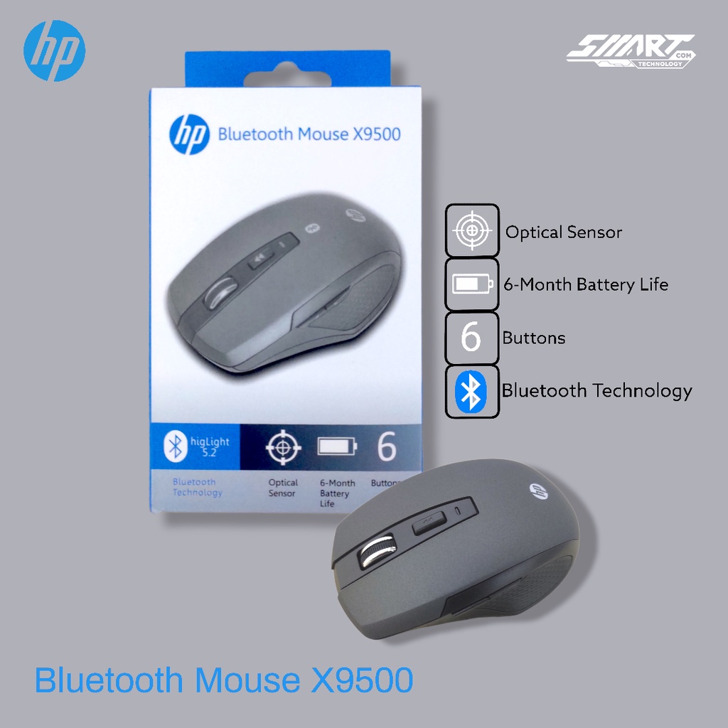 Office HP X9500 Pluse Bluetooth Mouse window 7/8/10/1& mac os 10.3 or