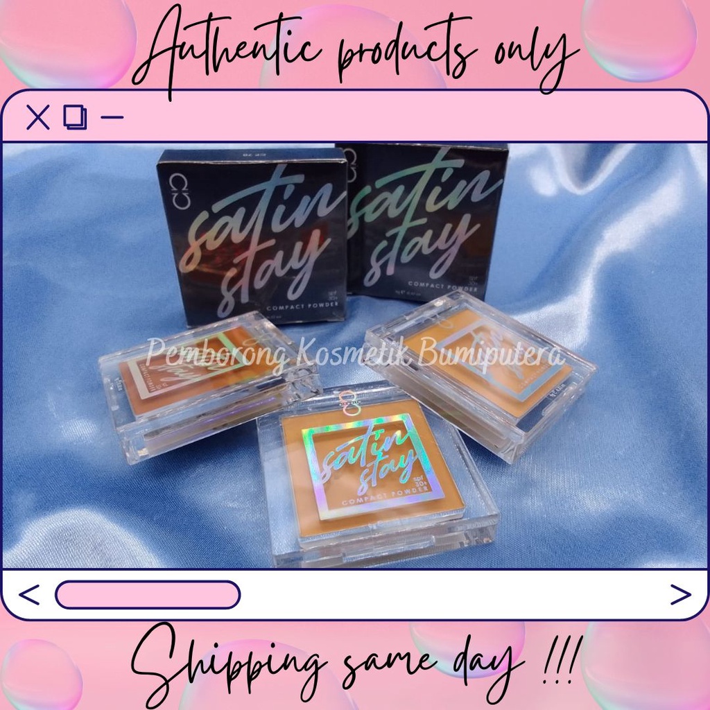 ALHA ALFA POWDER COMPACT SATIN STAY POWDER || ALL CODE READY STOCK ...