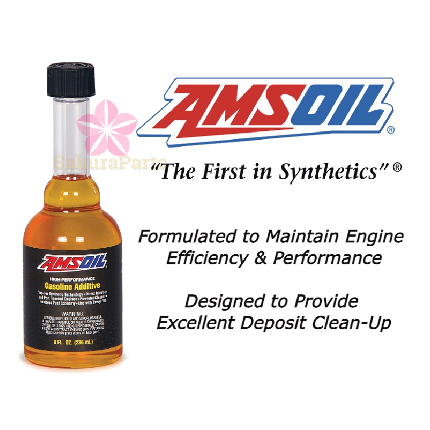 (MADE IN USA) AMSOIL GASOLINE PETROL ADDITIVE / INJECTOR CLEANER 236ML
