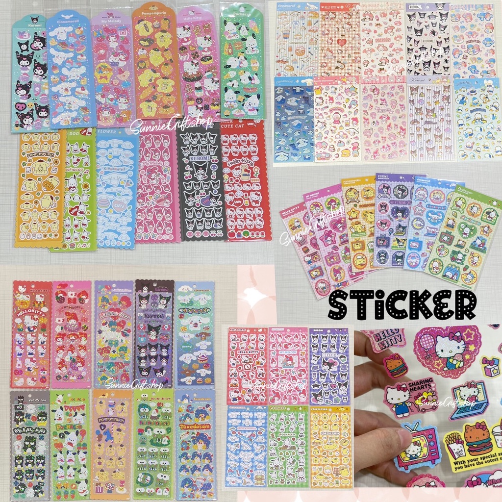 Cartoon Sheet Sticker | Shopee Malaysia