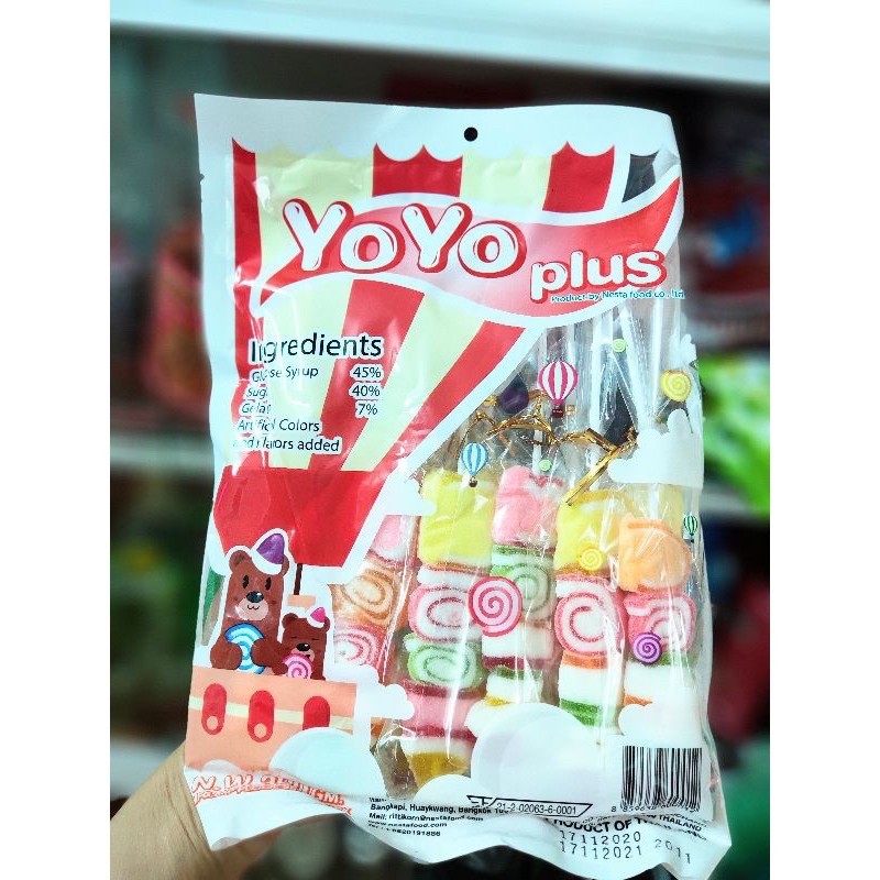 Yoyo Plus Thai Skewer Marshmallow 300gr (12 Sticks) Shopee Malaysia