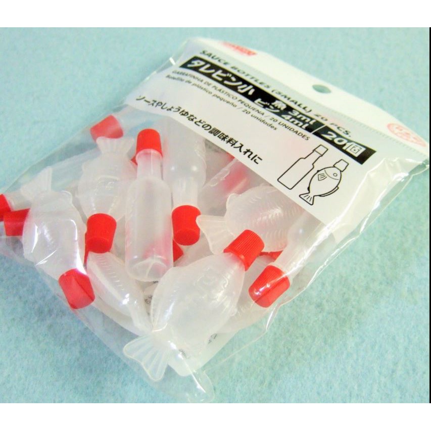 Daiso Sauce Bottles Small 20pcs Soya Sauce Mini Fish Bottle Containers