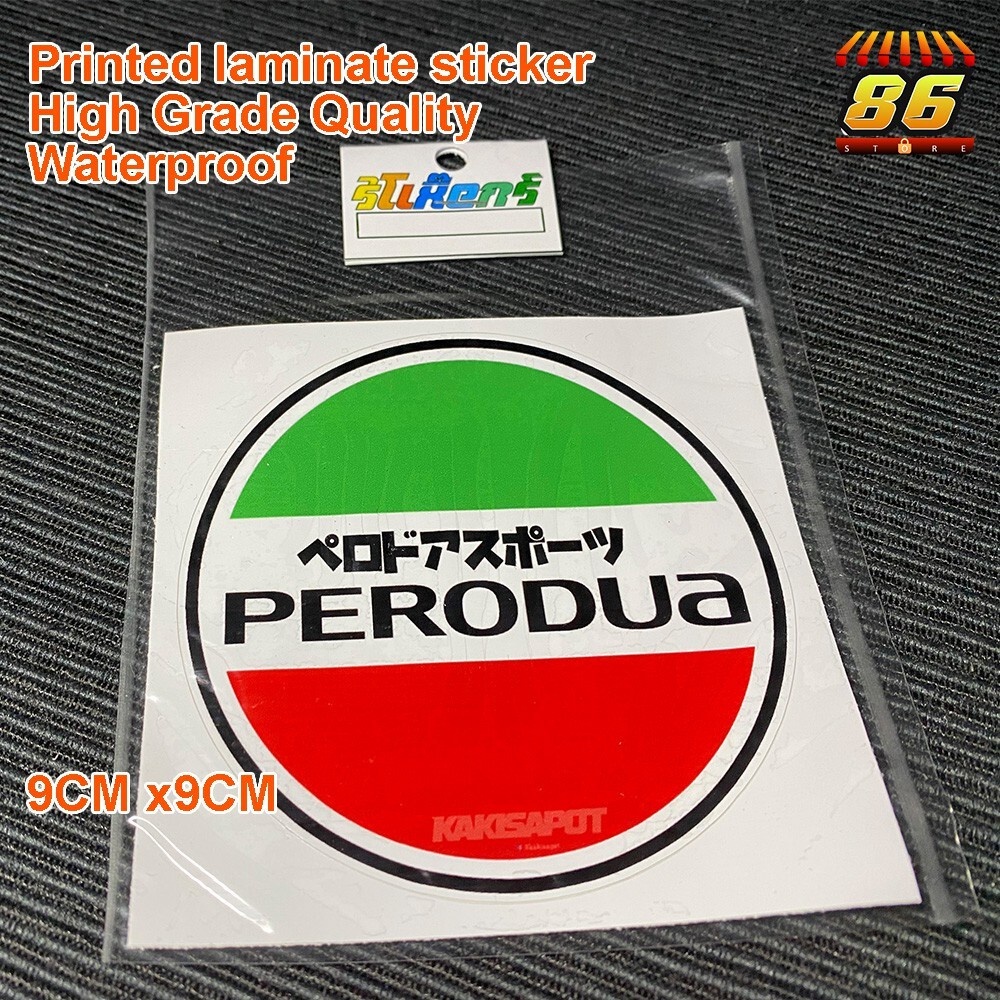 Sticker PERODUA [hot viral item] stiker perodua original rare perodua ...