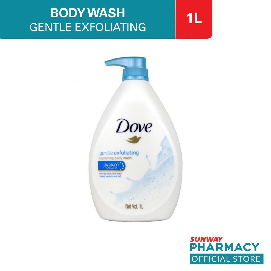 Dove Shower Gentle Exfoliating 1L Shopee Malaysia