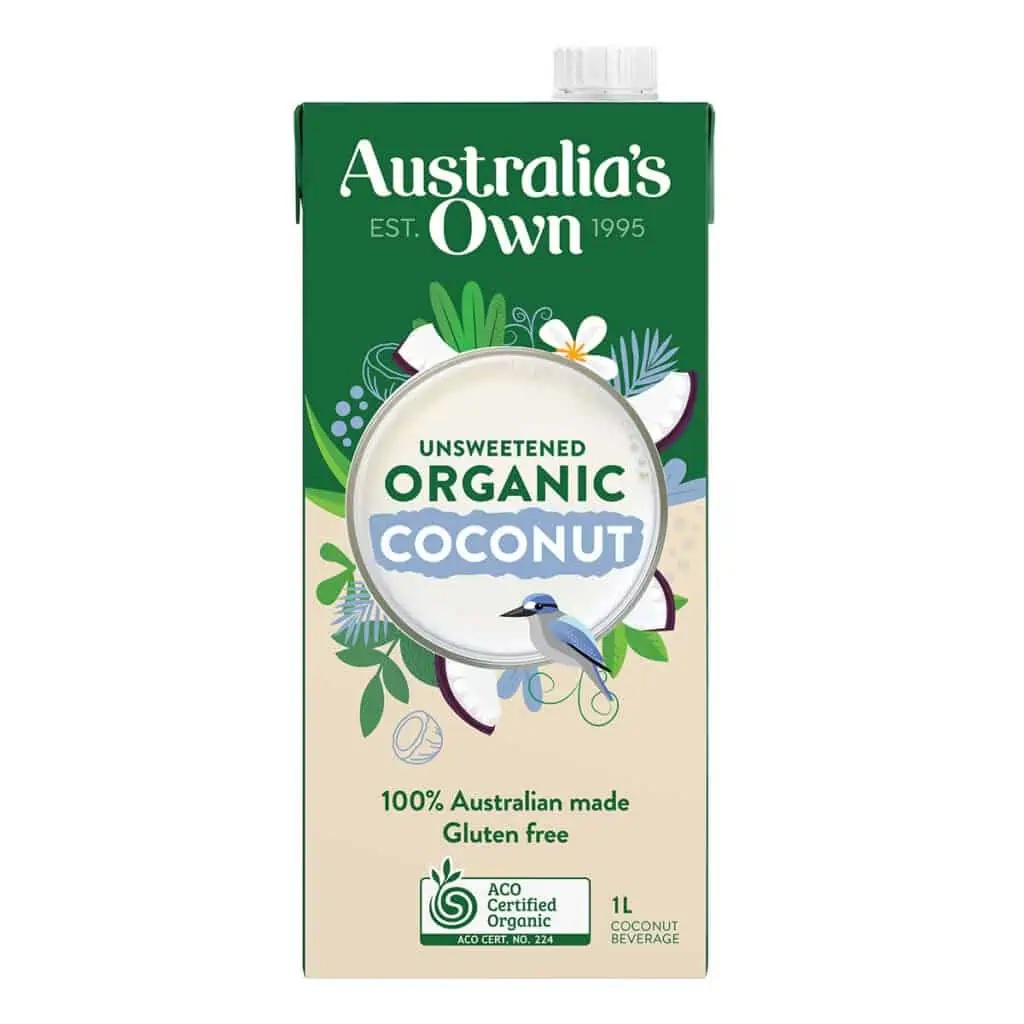 Australia’s Own Organic Coconut Milk Unsweetened 1 Liter Shopee Malaysia