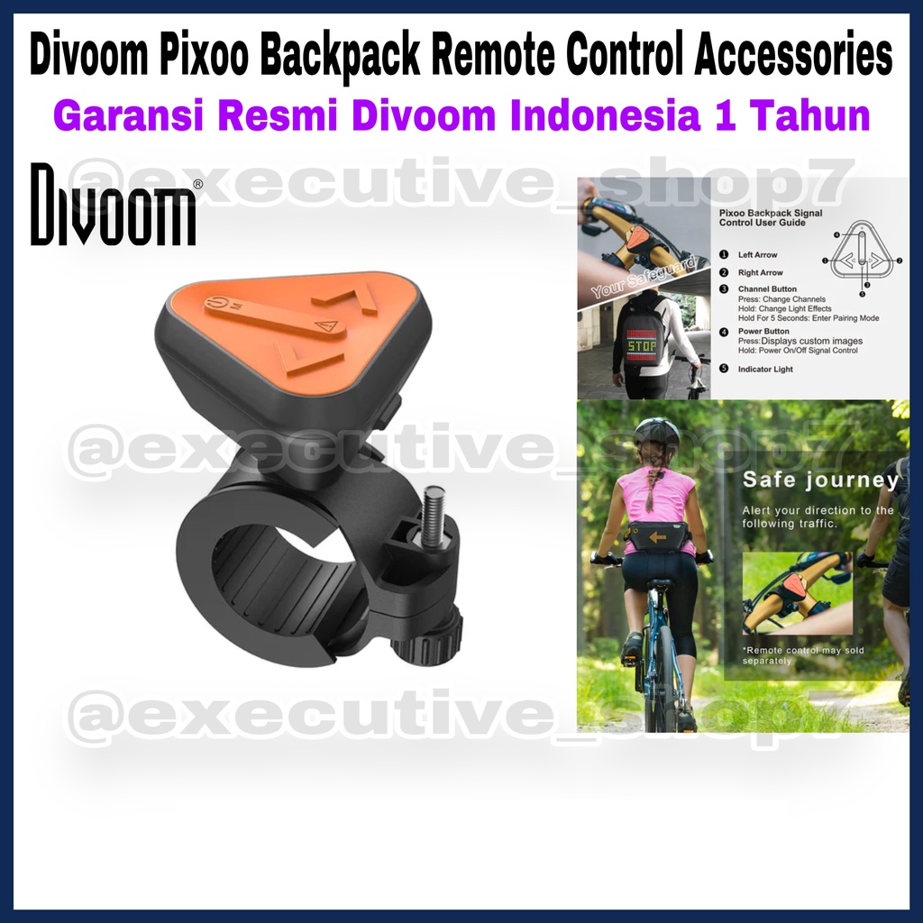 Divoom Pixoo Backpack Remote Control Accessories - Official 1 Year ...