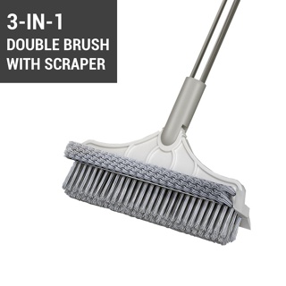 1pc Polyamide Cleaning Brush, Nordic White Crevice Cleaning Brush