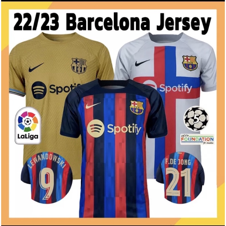 22/23 Barcelona Ovo Drake Edition Jersey