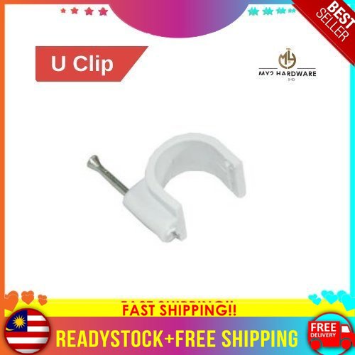 PVC Electrical Conduit Saddle U CLIP Shopee Malaysia