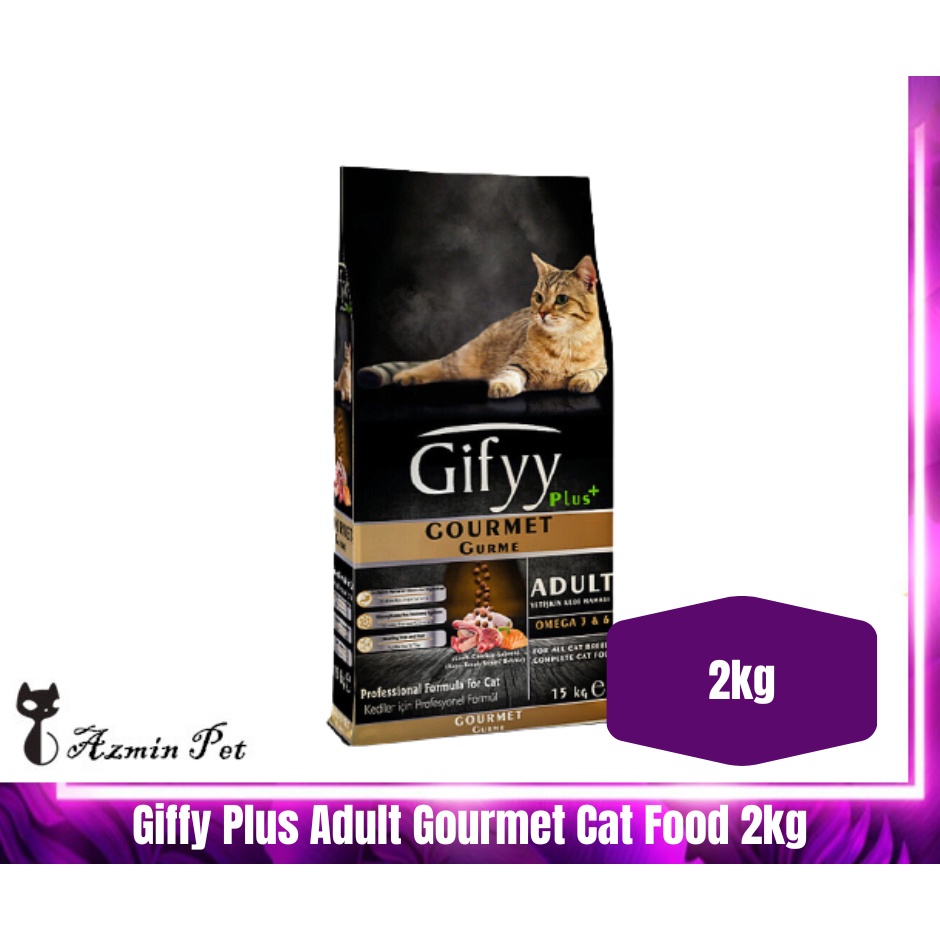 Giffy Gifyy Plus Adult Gourmet Cat Food 2KG Shopee Malaysia