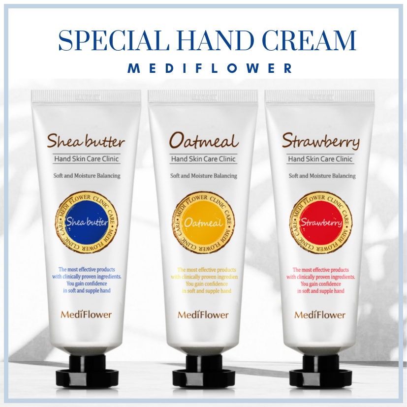 (80g x 3 )Special hand creams in 1set Sheabutter hand cream Korea