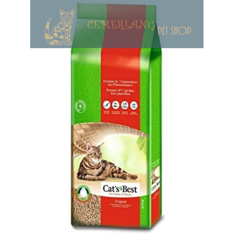 Cat's best / Cats Best Oko Plus Original Cat Litter 40L ( 17.2kg