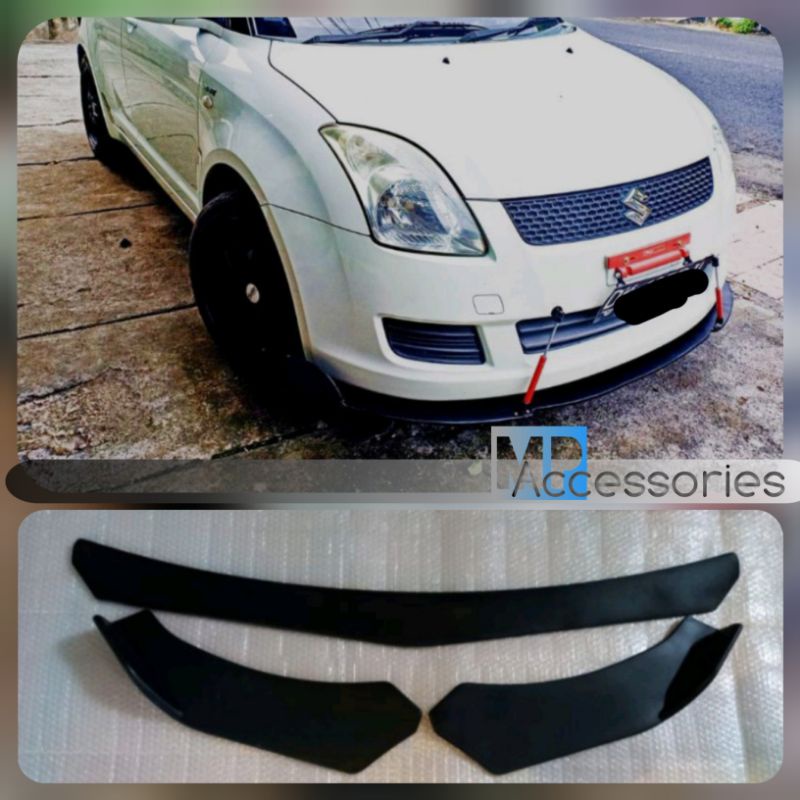 Suzuki Swift Front Bumper Winglet Lips Shopee Malaysia