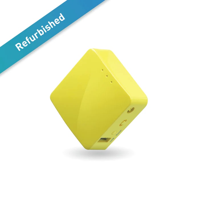 【Refurbished】GL-MT300N-V2 (Mango) Portable Mini Travel Wireless Pocket ...