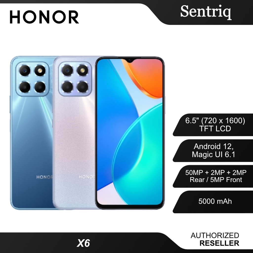 Honor X6 Smartphone (4GB RAM + 128GB) | Shopee Malaysia