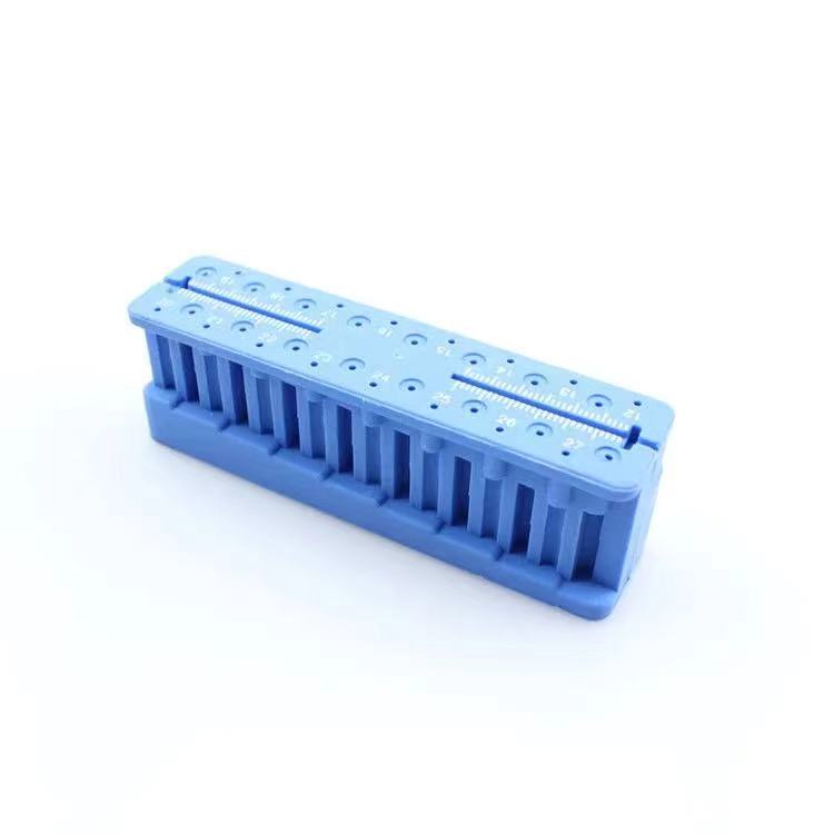 Dental Endo Measuring Block Endodontic File Holder Ruler Autoclavable ...