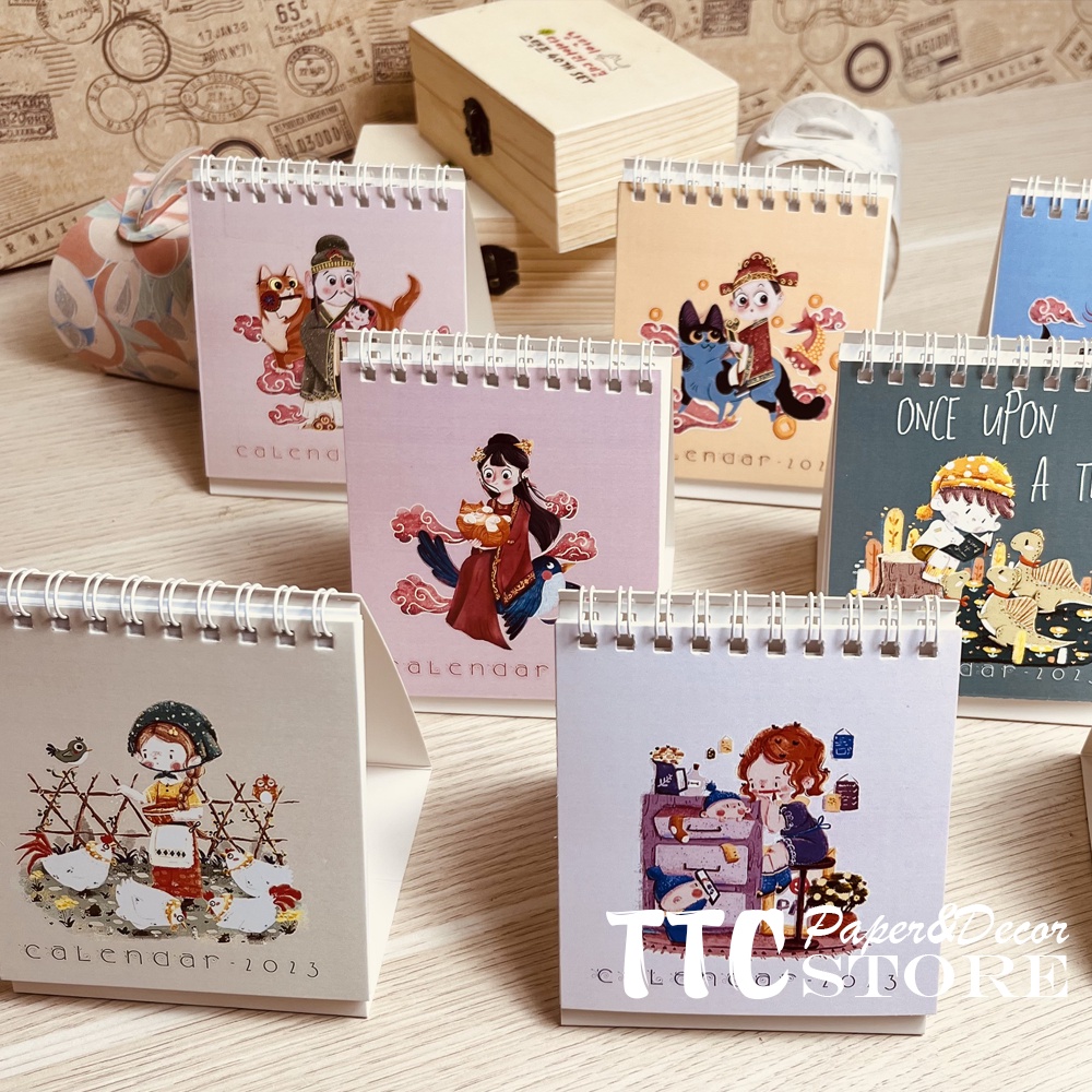 Desktop Calendar 2024 Vietnamese Calendar 2024 with calendar Shopee