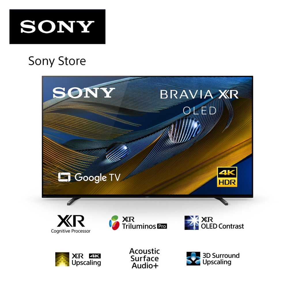 Sony 55" A80J TV BRAVIA XR OLED High Dynamic Range (HDR) | Shopee Malaysia