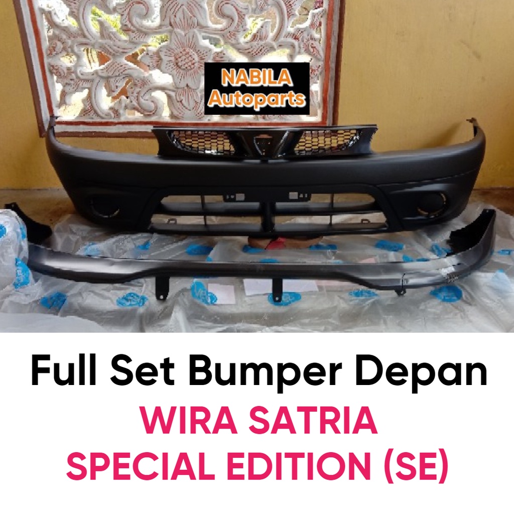 Proton Wira & Satria SE 2003 Full Set Front Bumper Shopee Malaysia