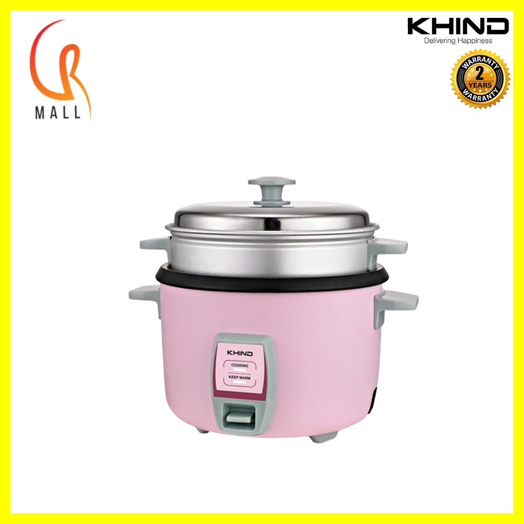 KHIND RC928T 9 SERIES RICE COOKER + FREE Steam Tray (RANDOM COLOUR ...