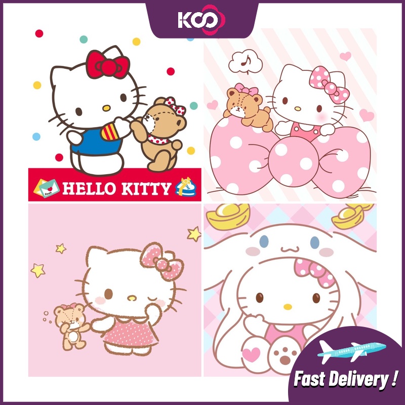 Cute Hello Kitty - Diamond Paintings 