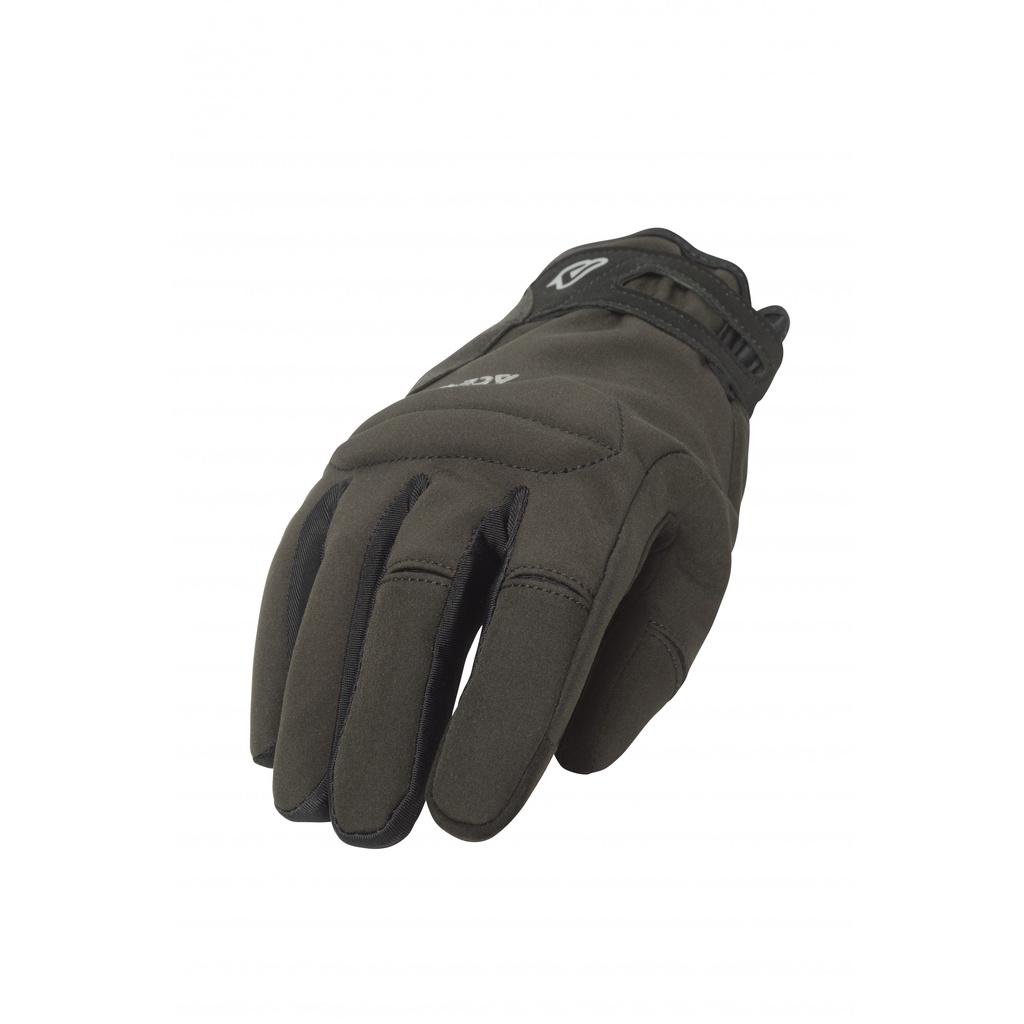 Acerbis Urban WP2 Motorradhandschuhe – CE-zertifiziert, Wasserdicht, Touchscreen-fähig (schwarz, Größe M)