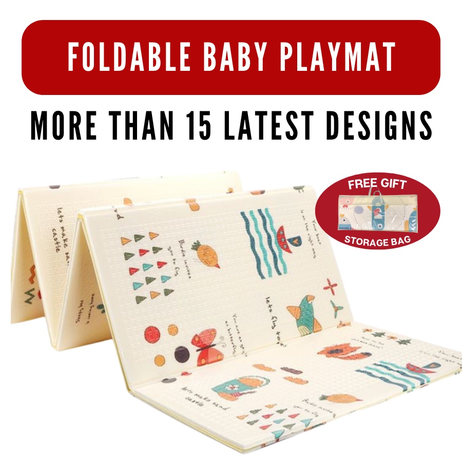 Folding best sale play mat