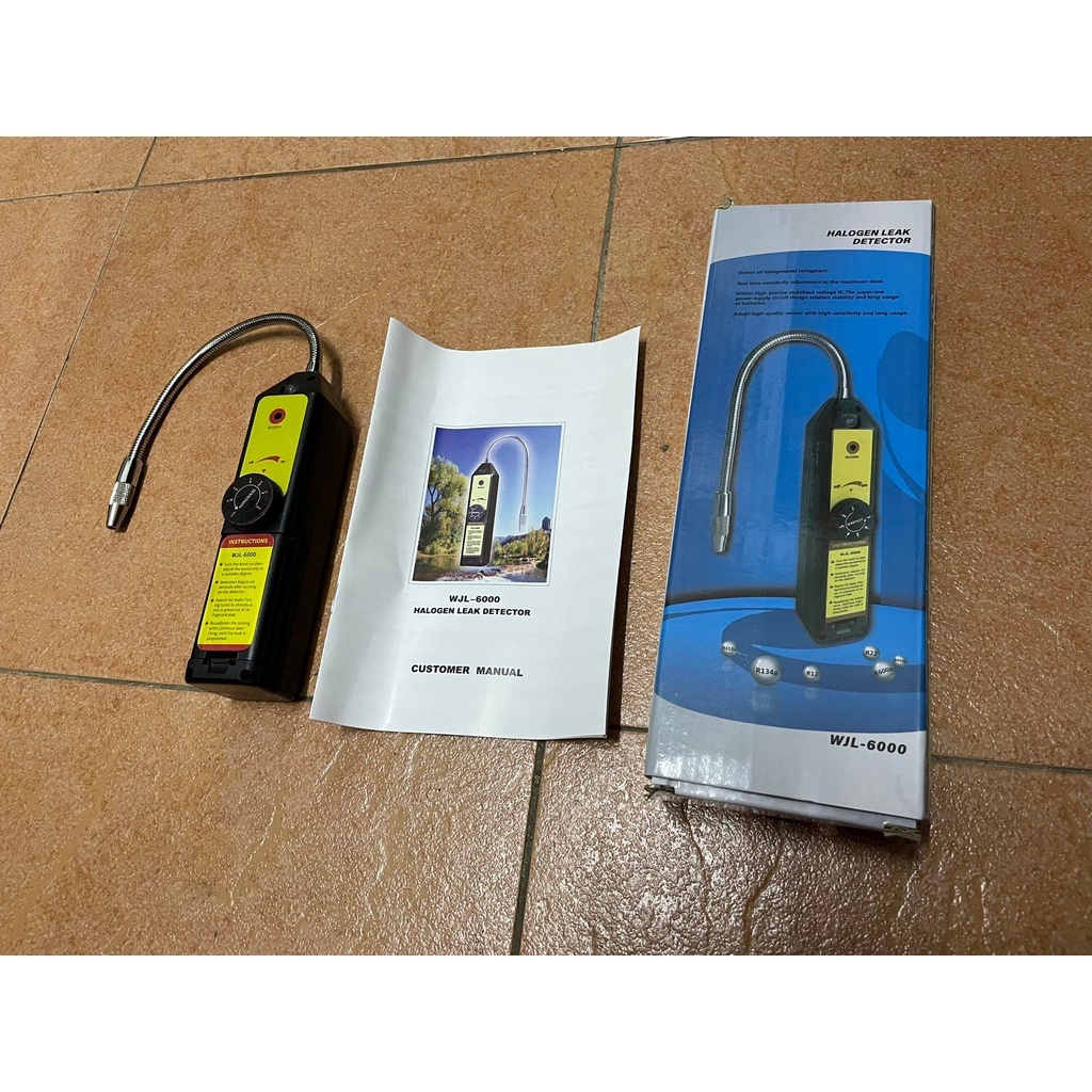 All halogenated refrigerant gas leaking detector tools WJL6000 aircond