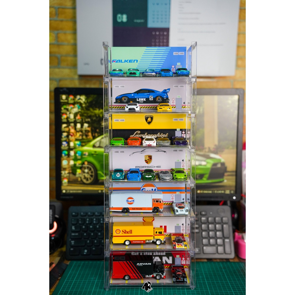 PARKING LOT & CLEAR CASE FOR parking lot diorama rack | Shopee Malaysia