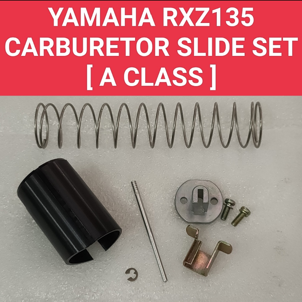 RXZ135 [ A CLASS ] CARBURETOR SLIDE SET Shopee Malaysia