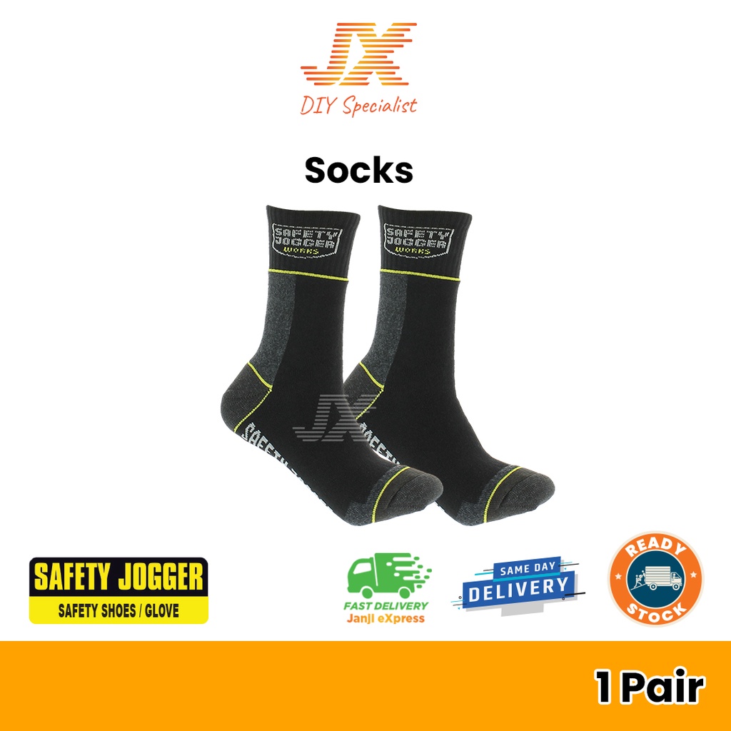 Safety Jogger Cotton Socks Quick Dry Work Socks Heavy Duty Stocking ...